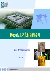 Module工艺流程基础培训