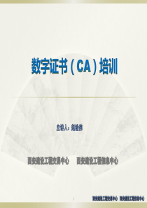 数字证书(CA)培