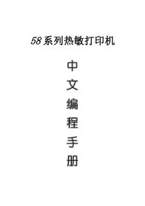 58系列中文编程手册