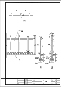 砖砌围墙施工图-Model