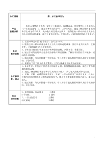 部编版语文二年级下册第二单元--集体备课教案