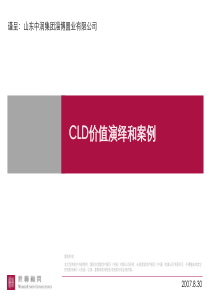 世联—CLD价值演绎和案例-57PPT