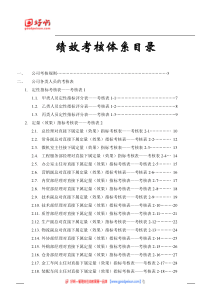 好啊网：公司绩效考核全套流程表格