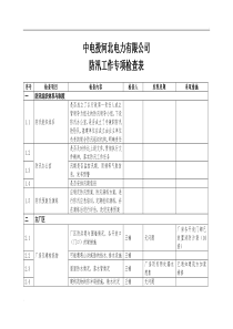 防汛检查表(2014版)