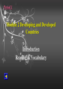 外研版必修三Module2Developinganddevelopedcountries课文内容