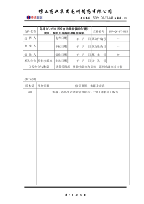 (SOP·QC-YC-043)岛津LC-2030型自动进样高效液相色谱仪使用、维护及保养标准操作规程