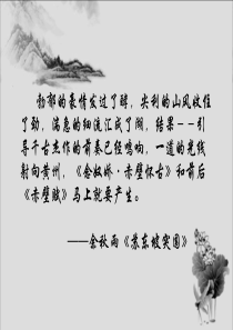 公开课 念奴娇赤壁怀古