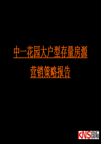 大面积尾盘房源营销方案