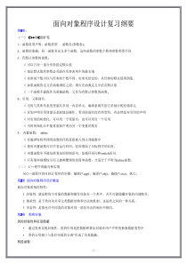 福建农林大学C++面向对象程序设计期末复习资料古月系列