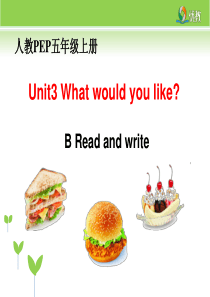 Unit3 What would you like？