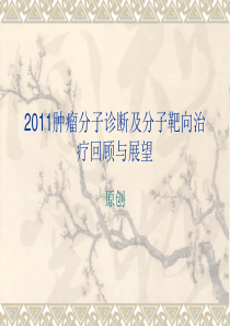 2011分子靶向进展