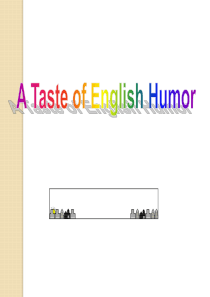 英语：unit3《a-taste-of-english-humour》课件(4)(新人教版必修4)