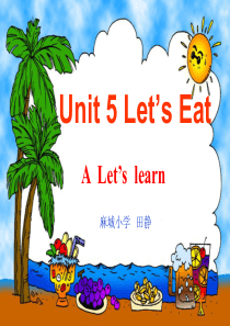 PEP小学英语三年级上册(pep1)_unit_5__part__A_Let’s__learn课件