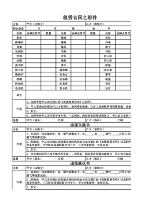 房屋租赁之家私清单交接-附件-Microsoft-Office-Excel-工作表