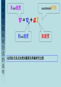 河北省迁安一中高中物理 速度时间关系课件 新人教版必修1