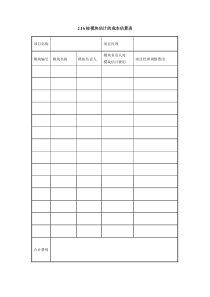 X按模块估计的成本估算表Xdoc