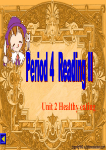 2.4《Unit 2 Healthy eating》课件