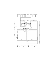 27CAD建筑平面图基础练习