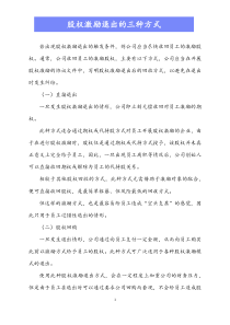 最新版变更及退出股权激励退出的三种方式Xdocx