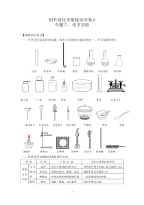 初升高化学衔接导学案6