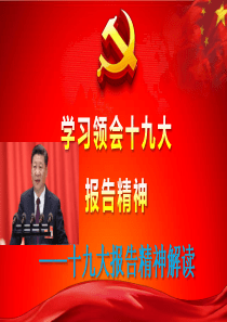 学习宣讲十九大精神ppt课件 - 副本