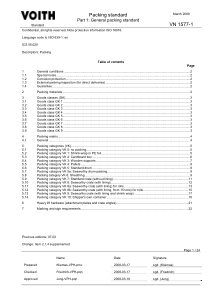 VN 1577-1 Packing standard