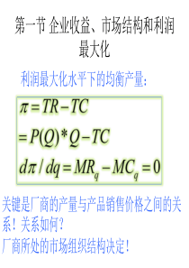 微观经济学完全竞争市场