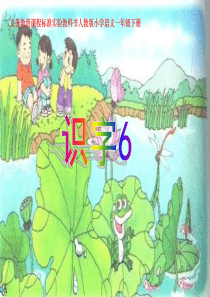 一年级语文下册人教版《识字6》课件2