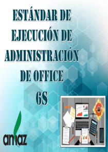 办公室6S管理-西文-Oficinas Gestión 6S Estándar ejecutivo