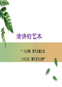 演讲的艺术