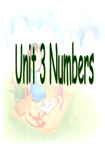 四年级上册英语Unit-3-Numbers-Join-in-剑桥英语