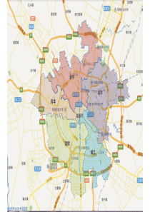 成都行政区划及各板块