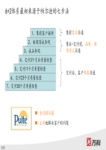 企业经营管理优秀实践案例：万科6+2步法标准化宣讲