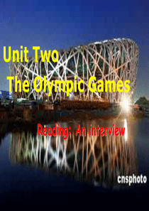 英语：必修2-unit2-the-olympic-games-reading课件(新人教版)