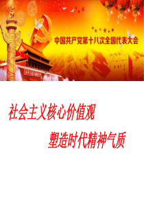 发表社会主义核心价值观