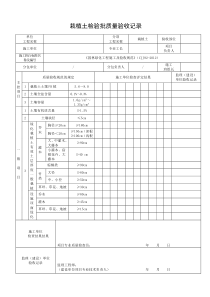 绿化工程部分检验批