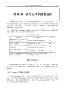 计算机网络技术 第10 章 典型的IP网络及应用