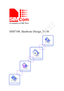 SIMCOM-SIM7100硬件设计手册