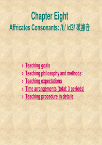 unit-8Affricates-Consonants