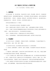 2017安徽建筑大学通信工程专业培养方案(学校11-14)(1)