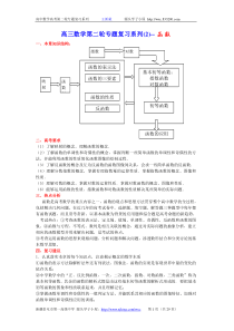 高三数学第二轮专题复习系列(2)-- 函数