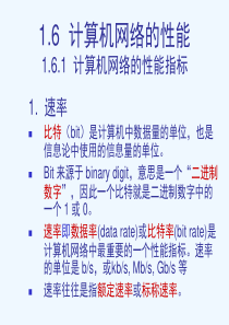 第2.2讲网络性能参数