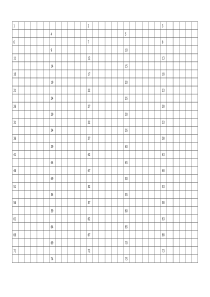 人生只有900个月-30x30空白表格