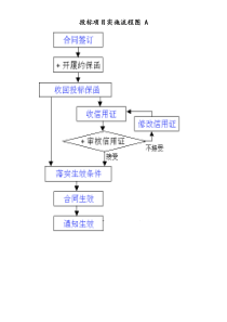 投标项目实施流程图doc