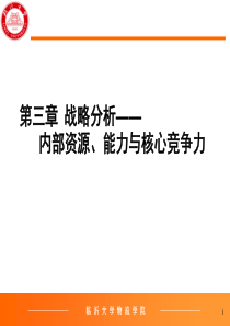 第三章战略分析_内部资源、能力与核心竞争力