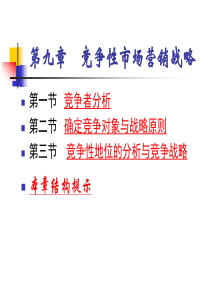 第九章竞争性市场营销战略_12217