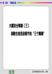 2020优秀高考生物辅导与训练：大题攻分策略ppt课件大题攻分策略(三)