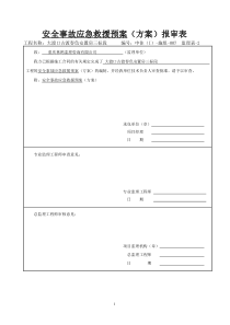 安全事故应急救援预案1[1]