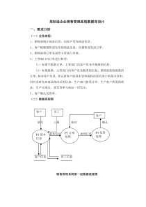 销售管理系统数据库设计