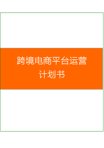 2016最新跨境电商平台运营策划方案_跨境电商平台运营策划书